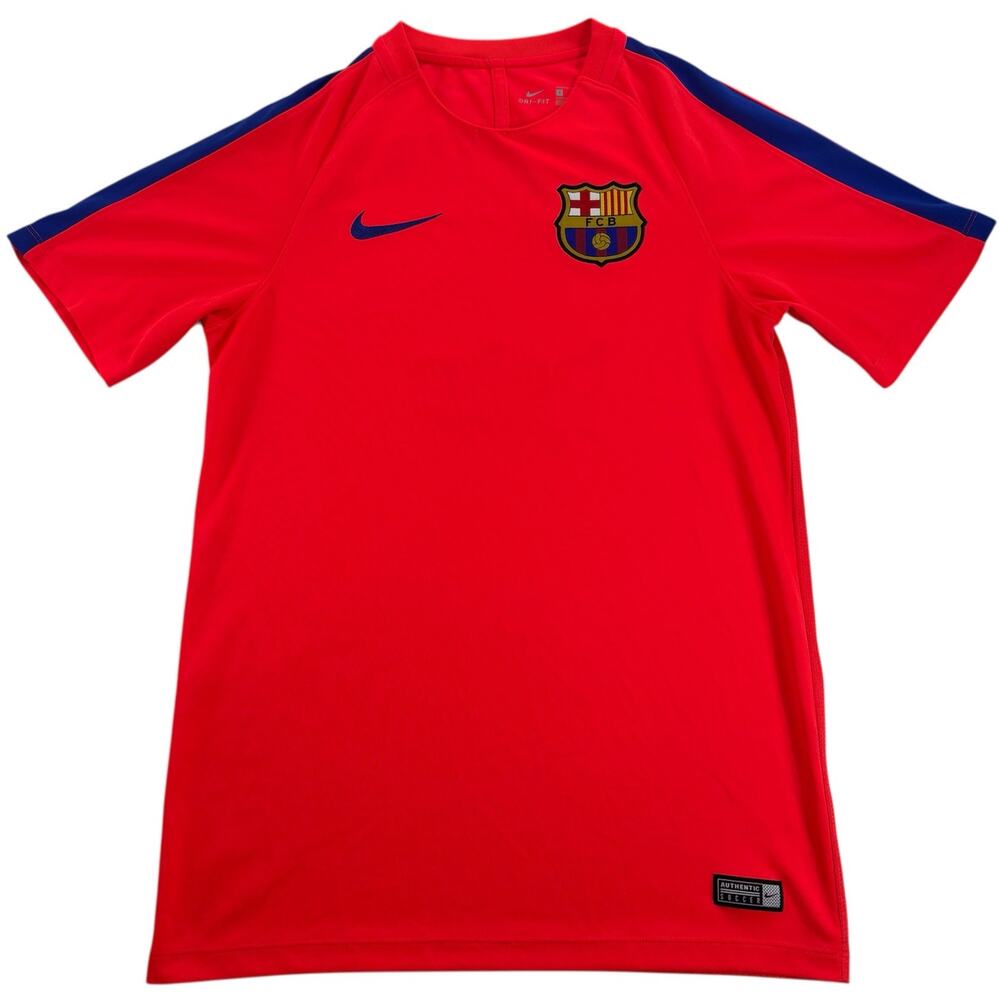 Nike FC Barcelona Men's Small Soccer Jersey Training Shirt FCB 808924-672